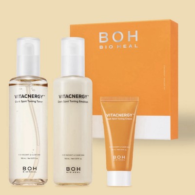 Bio Heal Boh Vitacnergy Skin Care Set Dark Spot Toner & Emulsion