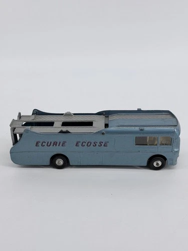 Vintage Corgi Toys 1127 Ecurie Ecosse Racing Car Transporter Blue Diecast 1:43