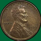 1909-VDB Lincoln Wheat Cent Almost Uncirculated AU Coin #37551