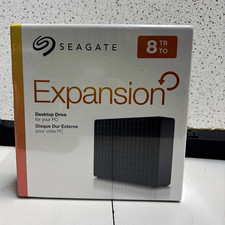 Seagate Expansion 8TB Desktop External HDD USB 3.0 for PC, Black