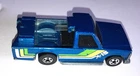 Vintage Hot Wheels 1984 Blue X-15 Crack-Up Pick Up Truck Bumper Thumper