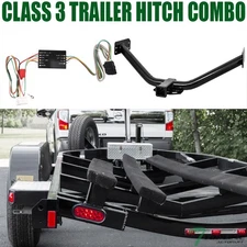 Topline For 2007-2013 Acura MDX Class 3 Trailer Hitch Receiver 2" With Wiring