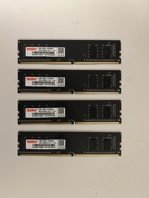 Arbeitsspeicher DDR4 RAM 16GB (4x4GB) 2400MHz CL17 PC4