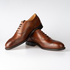 NWOB 1350 Church's Brown Oxford Leather Shoes 8.5UK / 9.5US / 42.5EU