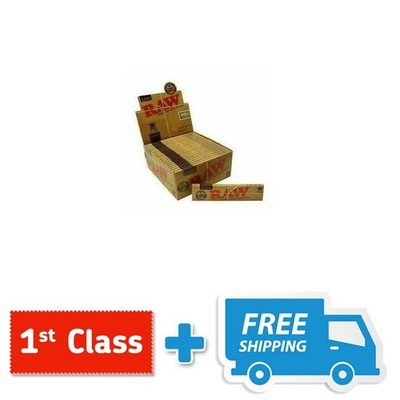 10 x RAW Classic Natural Unraffiniert Rizla Blättchen Slim 110mm King Size 