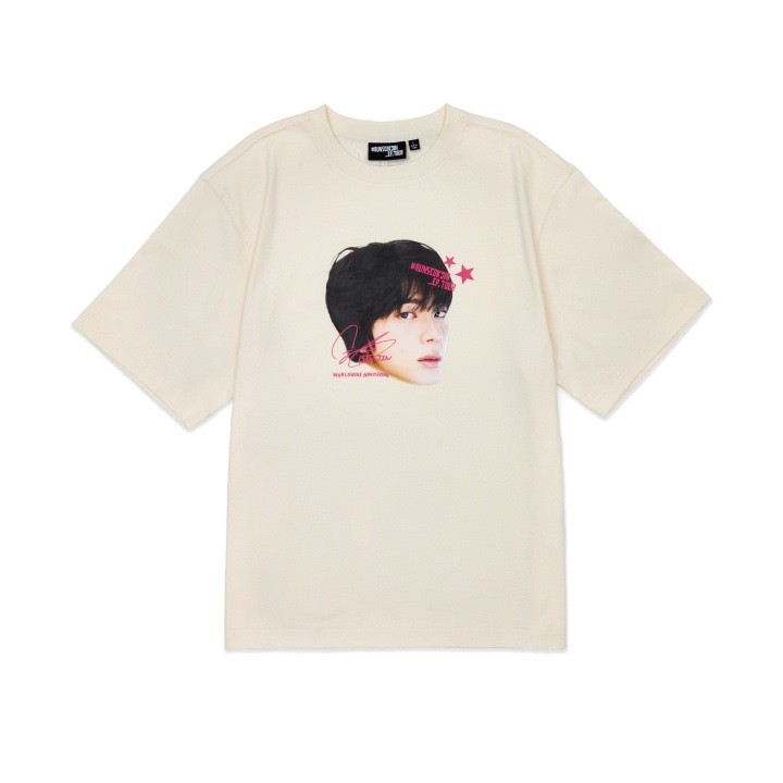 BTS JIN RUN SEOKJIN EP. TOUR Official MD T-SHIRT Beige L