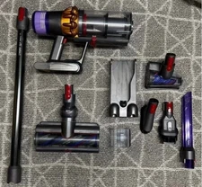 Dyson V15 Detect Cordless Vacuum Cleaner, Yellow/Nickel