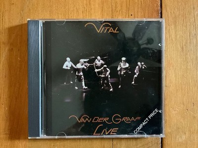 Van Der Graaf - Vital (CD, 1989) VG Cond. Intense Live Avant Prog Rock Classic!