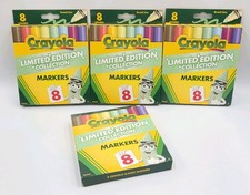 Lot Of 4 Packs - Crayola Limited Edition Retired Colors Classic Markers 8 Count