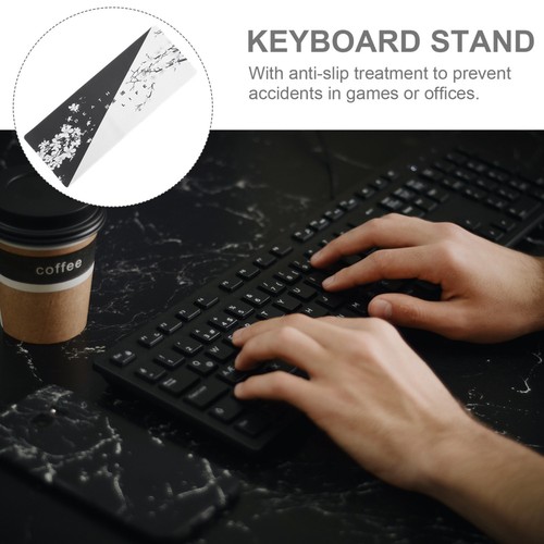 Rutschfeste Büro Sachen Schreibtisch Matte Tastatur und Maus Schreibtischunterlage - Bild 2 von 12