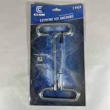 CLAM Outdoors 12571 Ice Shelter Anchor Kit   Heavy-Duty Windproof Tie-Downs for