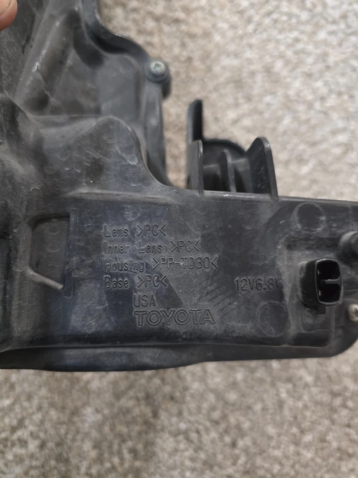 Toyota Corolla LH 2017 2018 2019 conductor luz de circulación diurna DRL luz antiniebla Foto 3 de 4