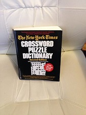The New York Times Crossword Puzzle Dictionary