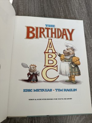 The Birthday ABC Book Kinderbuch Englisch Eric Mataxas Tim Raglin 1995