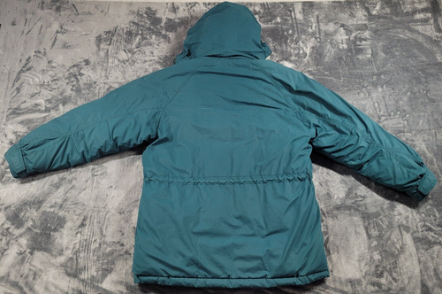 Vintage Eddie Bauer Parka Jacke Damen M Gänsedaunen Ski Puffer Snowline Kapuze - Bild 4 von 13