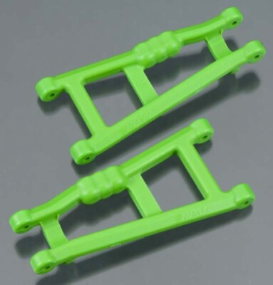 RPM 80184 Rear A-Arms Green Stampede 2wd / Monster Jam / Rustler VXL / XL-5