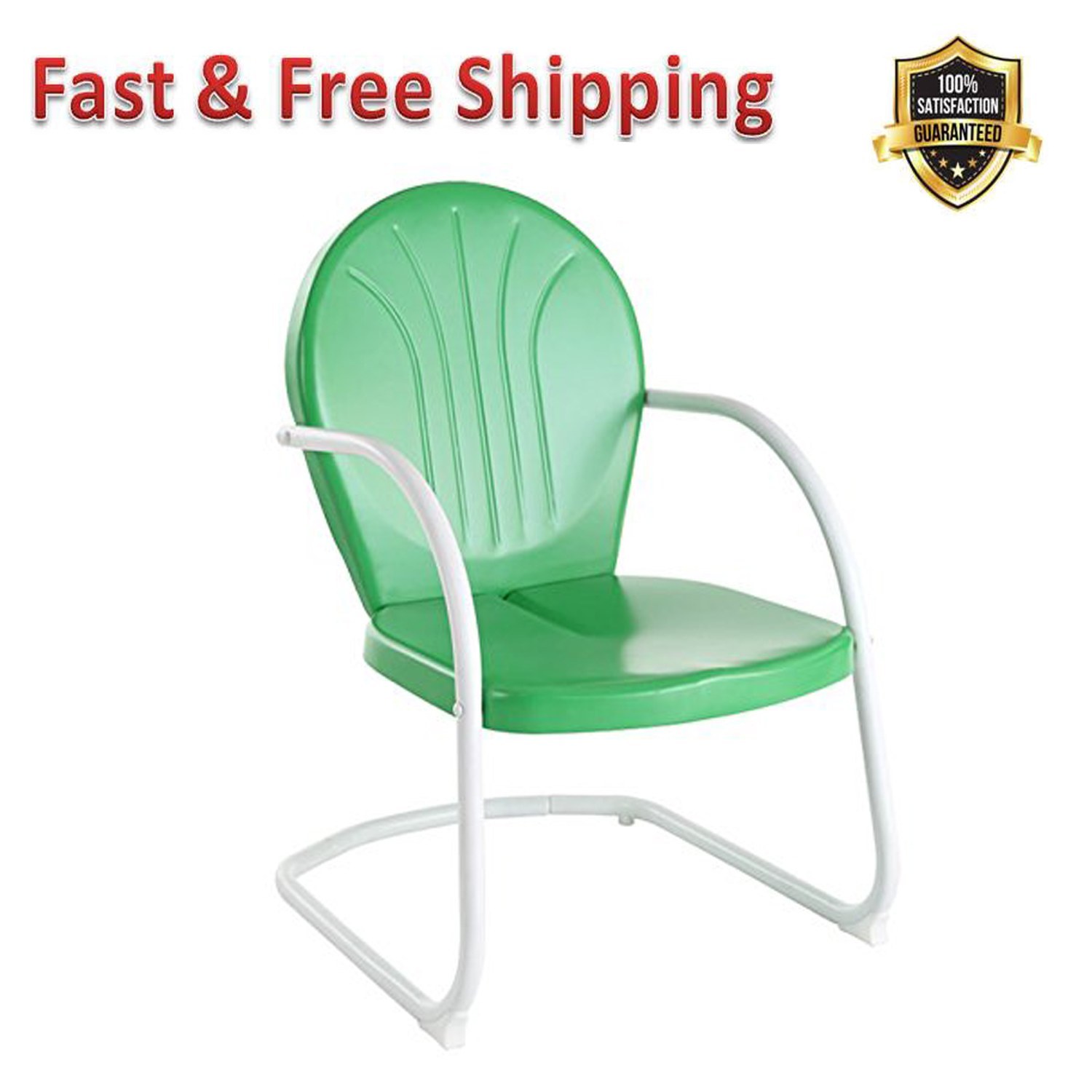 Griffith Metal Outdoor Chair Grün Sturdy Steel Non Toxic Powder Coated Finish Griffith Metal Outdoor Chair Grün Sturdy Steel Non Toxic Powder Coated Finish