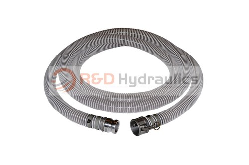 Manguera de succión transparente flexible de PVC | 1-1/2" x 20 pies | Se adapta a Honda | 100 pies roja - Imagen 2 de 7