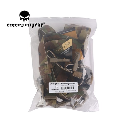 Emersongear D3CRM Chest Rig X-harness Strap Kit Back Buckle For Tactical Vest - Picture 12 of 36
