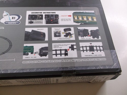 METAL EDITION SMOG 60-10 Locomotive Smart Train Set w/Smoke & LED *High Quality* - Picture 3 of 5