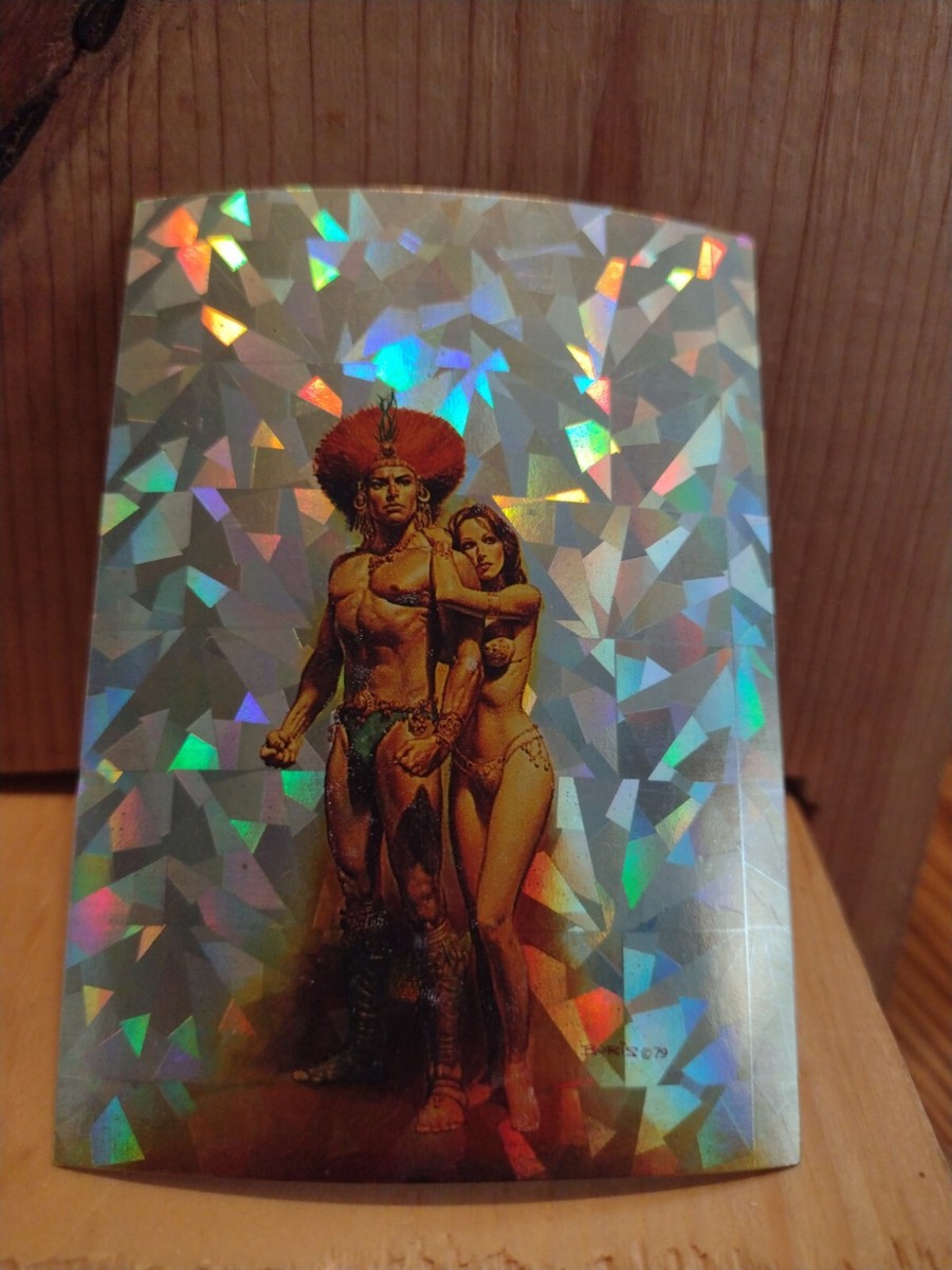 1993 Boris Vallejo Fantasy Art SERIES 3 ALL-PRISM #25 AZTEC KING
