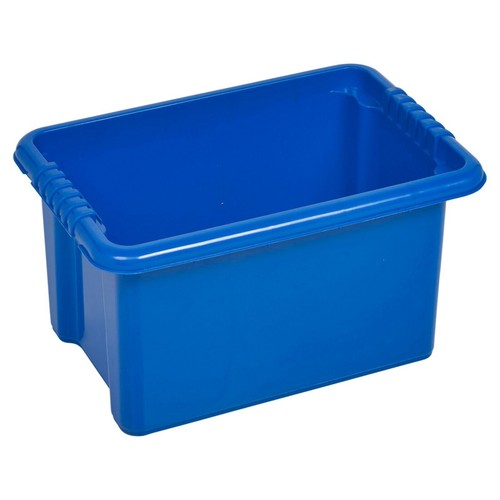 Coloured Plastic Home Storage Boxes Quality Stackable Arts & Craft Toy Container - Picture 5 of 17