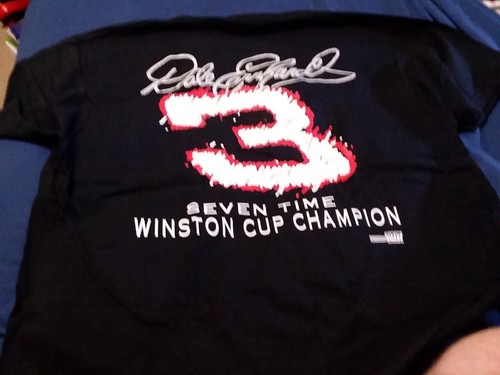 ORIG NEW VINTAGE Dale Earnhardt Impressions Of Champion T SHIRT SPORTS IMAGE XL - Bild 5 von 9