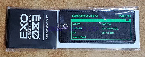 EXO OBSESSION SMTOWN OFFICIAL GOODS KEY RING KEYRING CHARM SEALED - 第 8/13 張圖片
