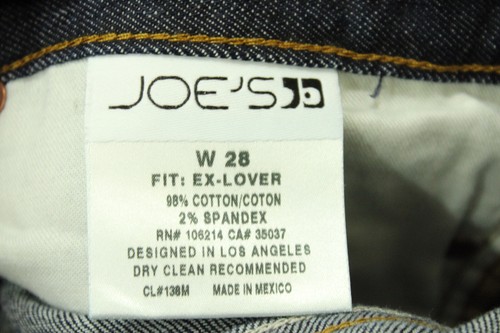 Joe's Jeans Ex-Lover NWT Women's Sz 28 (Waist 32") Loose Fit Cutoff Denim Shorts - Picture 11 of 12