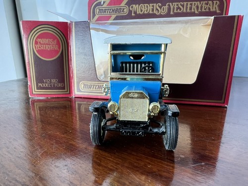 Matchbox Die Cast Models of Yesteryear Y-12 1912 Cerebos Salt Model ‘T’ Ford - Picture 13 of 19