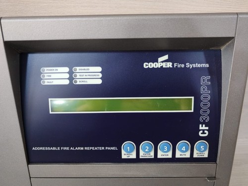 COOPER FIRE SYSTEMS CF300PRG ADDRESSABLE FIRE ALARM REPEATER PANEL - Picture 2 of 13