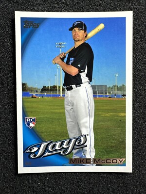 MIKE MCCOY #482 2010 Topps Baseball RC Rookie Card QTY Toronto Blue Jays