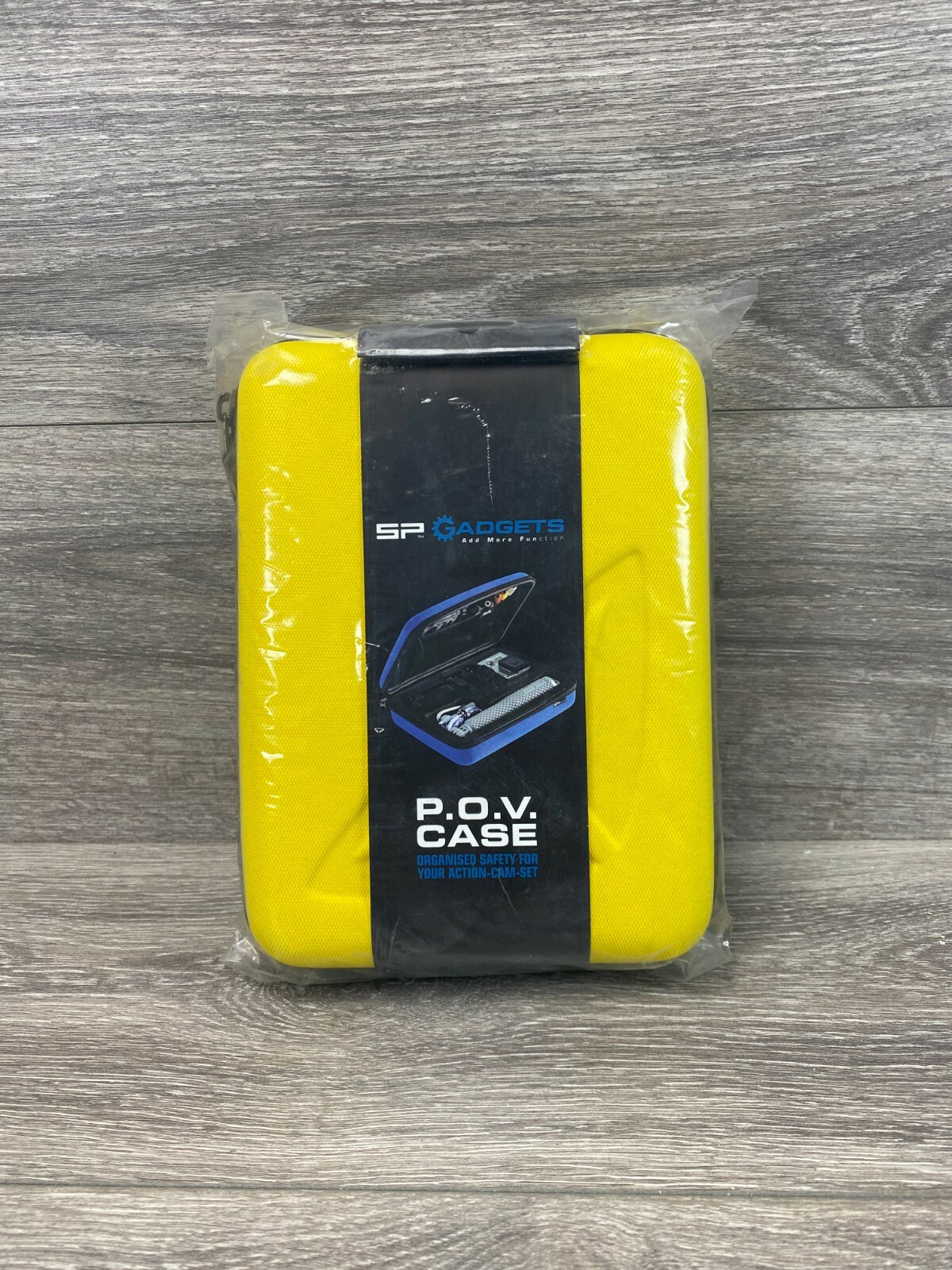 SP Gadgets POV Go Pro Camera Yellow Camcorder Case New Factory Sealed