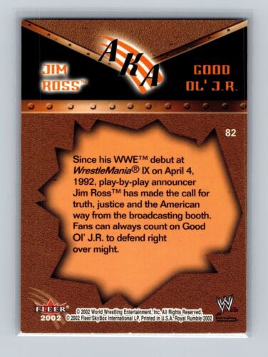 2002 Fleer WWE Good Ol' J.R. #82 - Bild 2 von 2