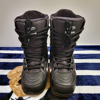 Vans Hi-Standard Linerless Outdoors Snowboarding Boots Black