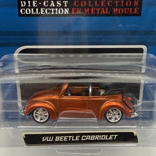 2008 Maisto All Stars Yellow Convertible VW Beetle Cabriolet 1/64 NIP Collection - Picture 2 of 9