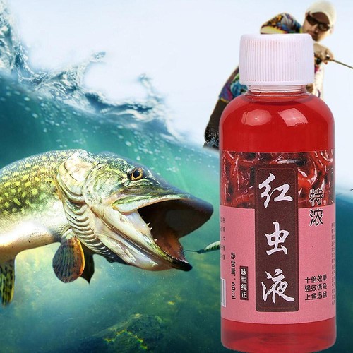 10-100ML Roter Wurm Flüssiger Duft Köder Fisch Additive Angeln-Köder Lockmittel. - Bild 14 von 23