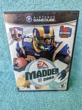 Madden NFL 2003 Football Nintendo Gamecube Game Tested Works