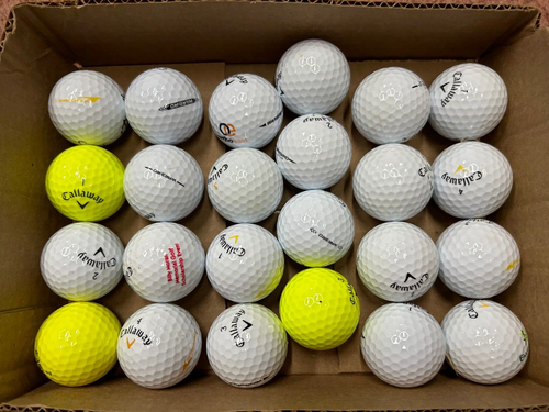 24 - Palline da golf giocate Callaway WARBIRD SAMPLER QUASI NUOVE AAAAA - SPEDIZIONE GRATUITA C - Foto 3 di 4