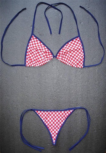 Bright G-STRING BIKINI Multi Coloured Swimwear Clothing Sexy Thong Underwear - Picture 61 of 123