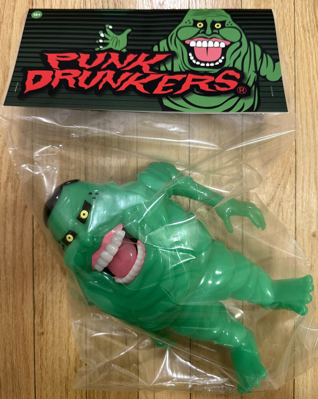 ⭐️ Punk Drunkers Slimer Ghostbusters GLOW Sofubi x Unbox Industries ⭐️