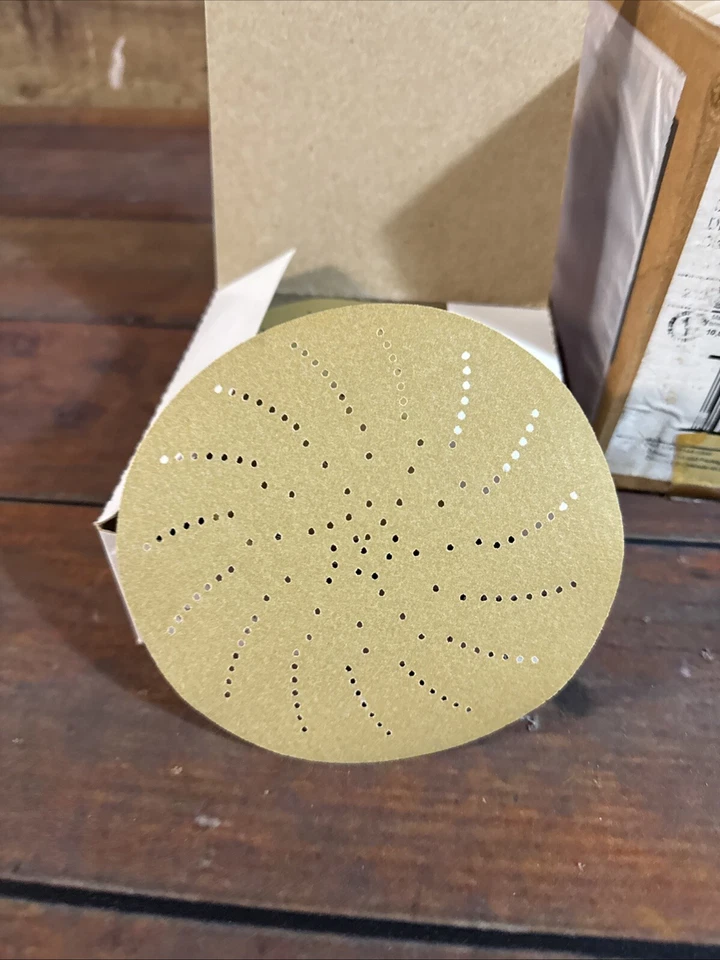 3M 236U Coated Aluminum Oxide Hook & Loop Disc P180 Grit 5 in Dia 55500 Lot 250 - Image 2 of 4