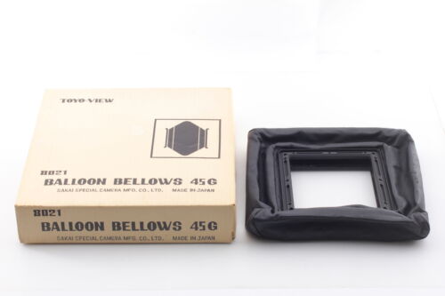【N MINT】 TOYO-VIEW 45G Large Format Film Camera Balloon Bellows 8021 From JAPAN - Imagen 2 de 8