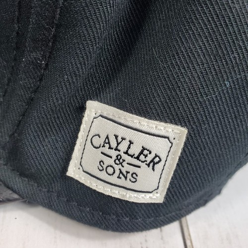 Cayler & Sons Gamma X-Rays Bones Snapback Hat Blue Black Embroidered Cap Rare - Picture 5 of 13