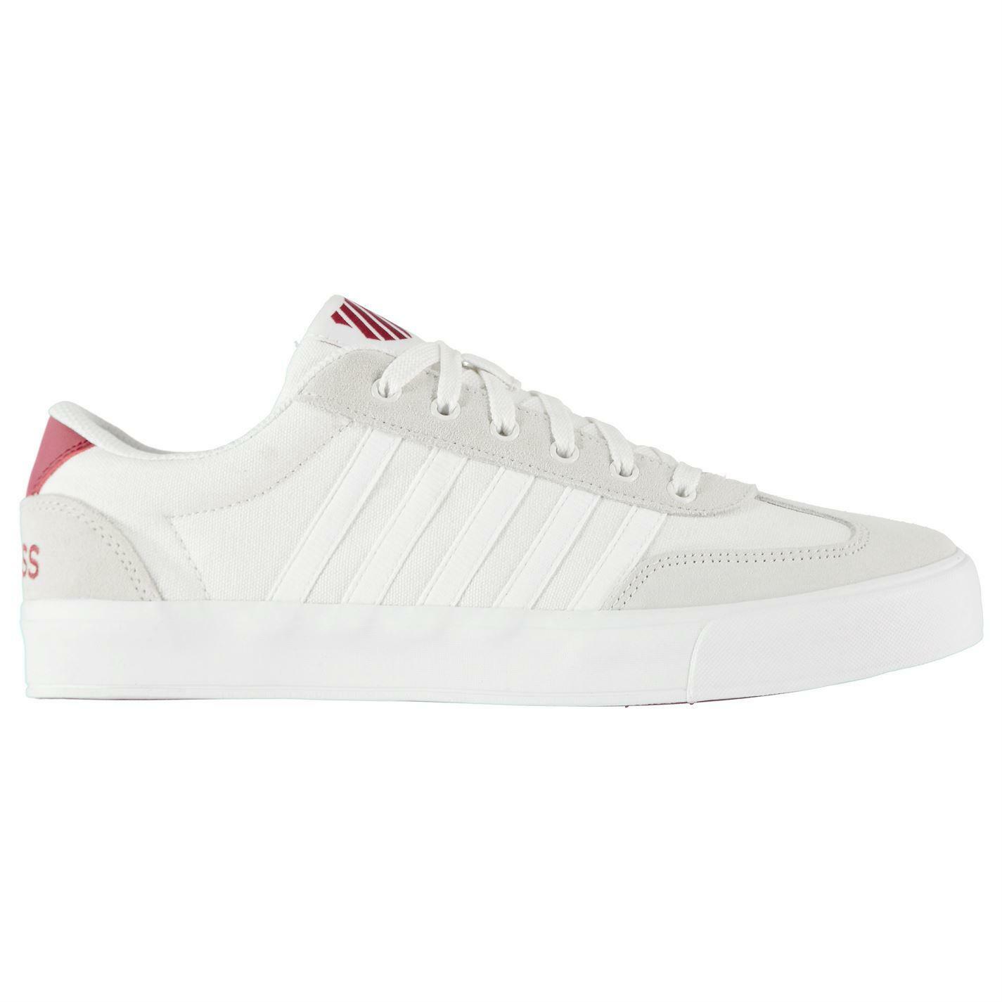 K Swiss zapatilla de deporte snakers para hombre Weiß textiles 115202 ES K Swiss zapatilla de deporte snakers para hombre Weiß textiles 115202 ES