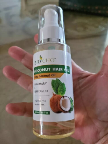 Aceite de coco puro para el cabello BIO-CHO 100 % NATURAL crecimiento del cabello 100 ml - Imagen 3 de 13