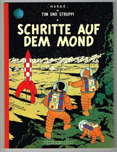 Schritte auf dem Mond - Carlsen Verlag / 1. Auflage - Zustand 0-1