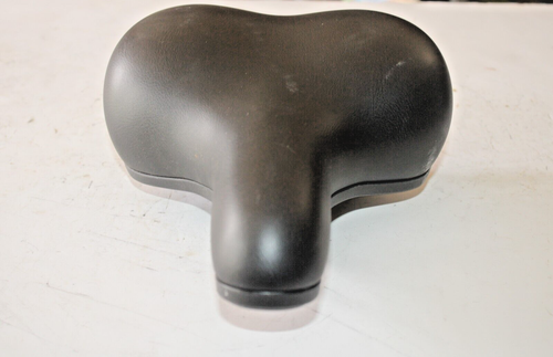 Sillín de bicicleta Justex Cruiser 245/205 mm negro cómodo híbrido MTB envío rápido a EE. UU. - Imagen 8 de 12