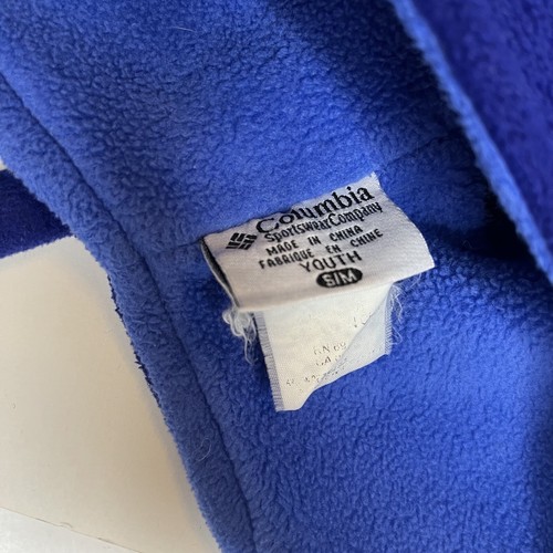 Vintage Columbia Youth Fleece Twisted Jester Ski Snowboard Winter Hat Youth S/M - Picture 5 of 5