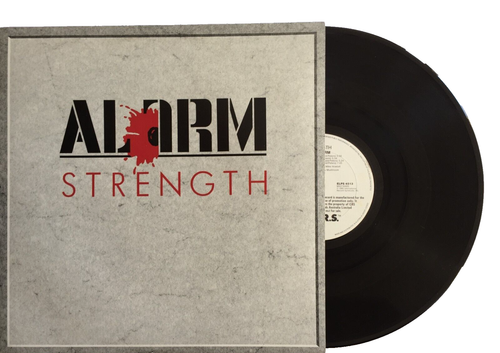 The Alarm Vinyl Record Strength LP Plus Inner Sleeve Promo Copy